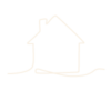 Illustration d'une maison couleur crème