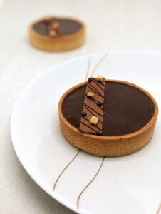 Tarte choco-caramel
